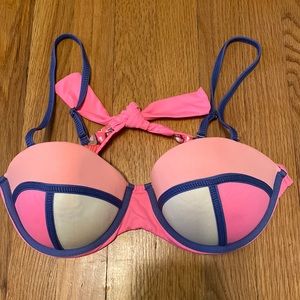 This was bought at Nordstrom’s and it’s a lot like the glove swim suit material